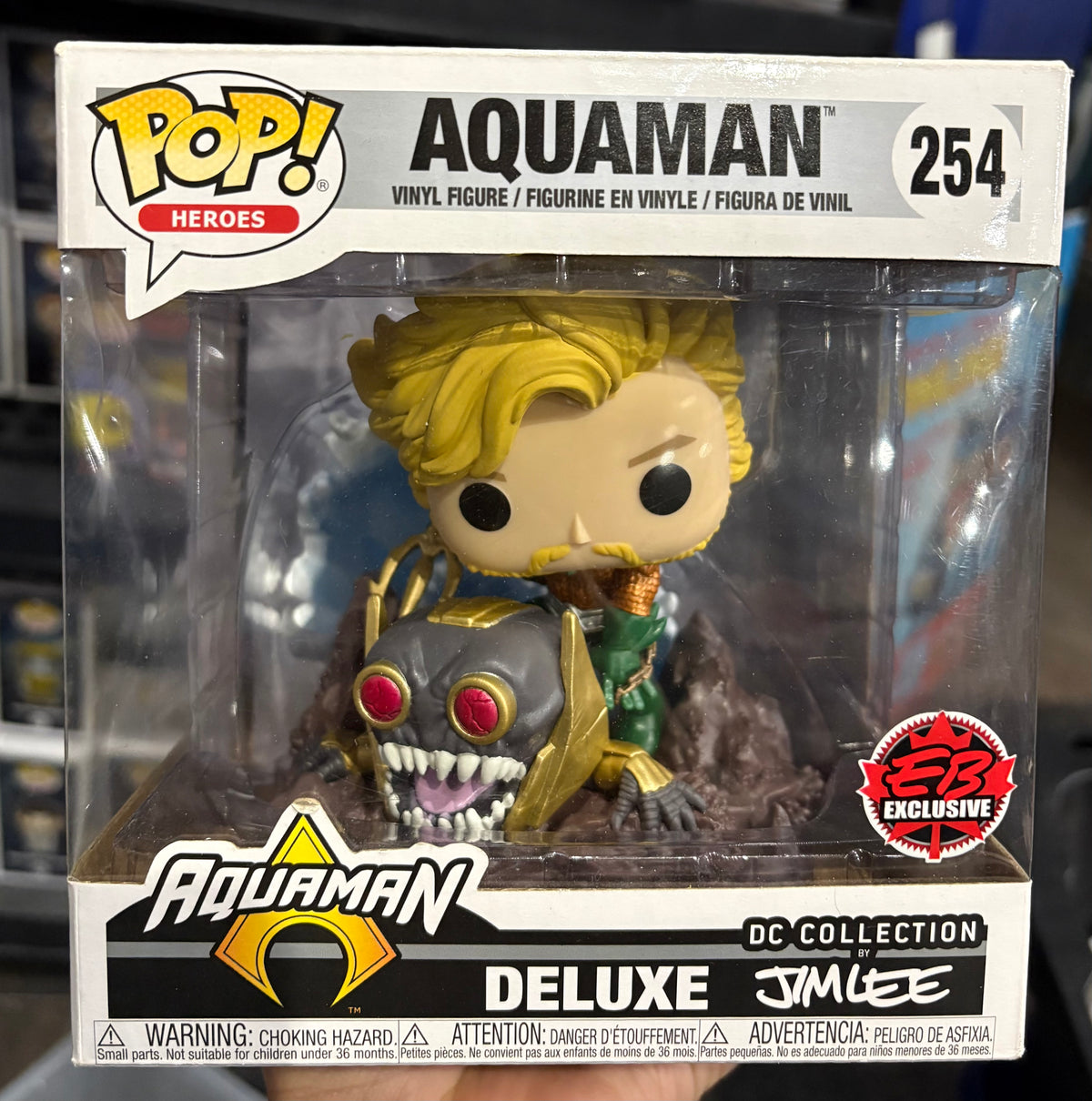 Funko Pop! Aquaman (EB Exclusive) #254