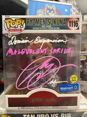 Funko Pop! Ryomen Sukuna (Glows - Walmart Exclusive) [Signed by Ray Chase - COA] #1116
