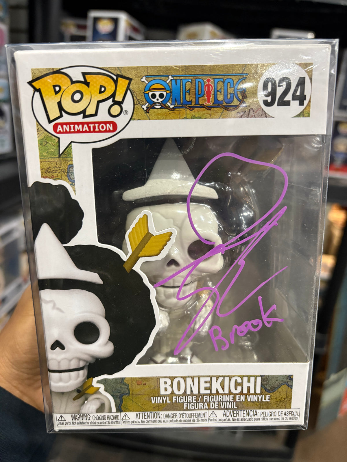 Funko Pop! Bonekichi (Signed by Ian Sinclair - COA) #924