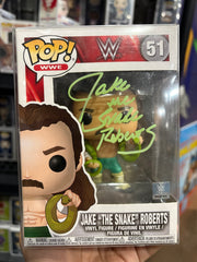 Funko Pop! Jake "The Snake" Roberts (Signed by Jake "The Snake" Roberts - NO COA) #51