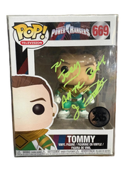 Funko Pop! Tommy (Signed by Jason David Frank - COA) #669