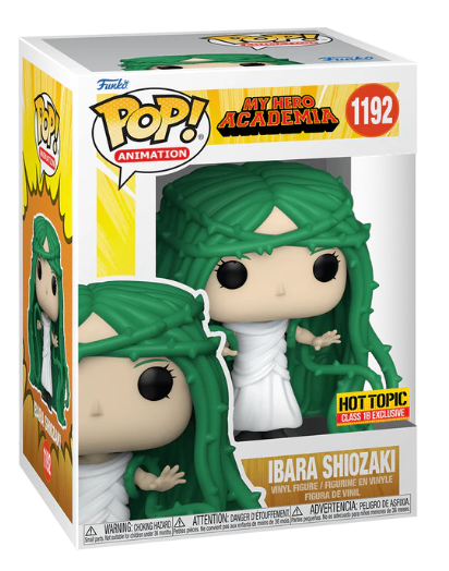 FUNKO POP! ANIMATION: MY HERO ACADEMIA [MHA] - IBARA SHIOZAKI **HOT TOPIC EXCLUSIVE** #1192