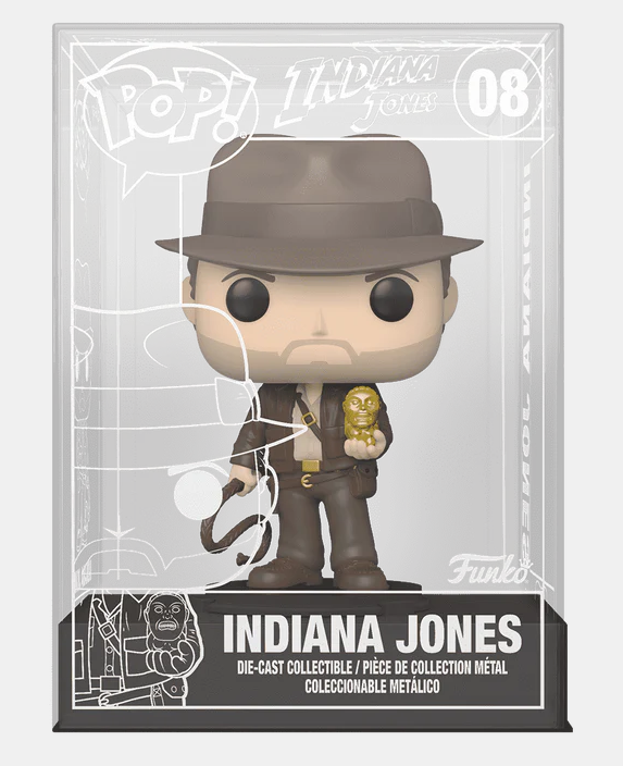 Funko Pop! INDIANA JONES DIE-CAST #08 [FUNKO SHOP EXCLUSIVE] Sealed, Possible Chase!