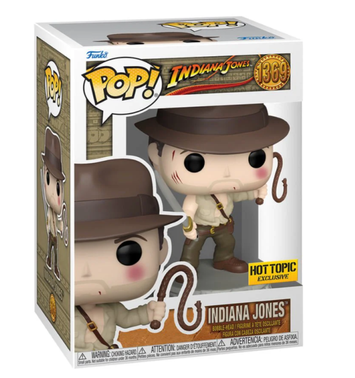 Funko Pop Movies Indiana Jones #1369 Hot Topic Exclusive