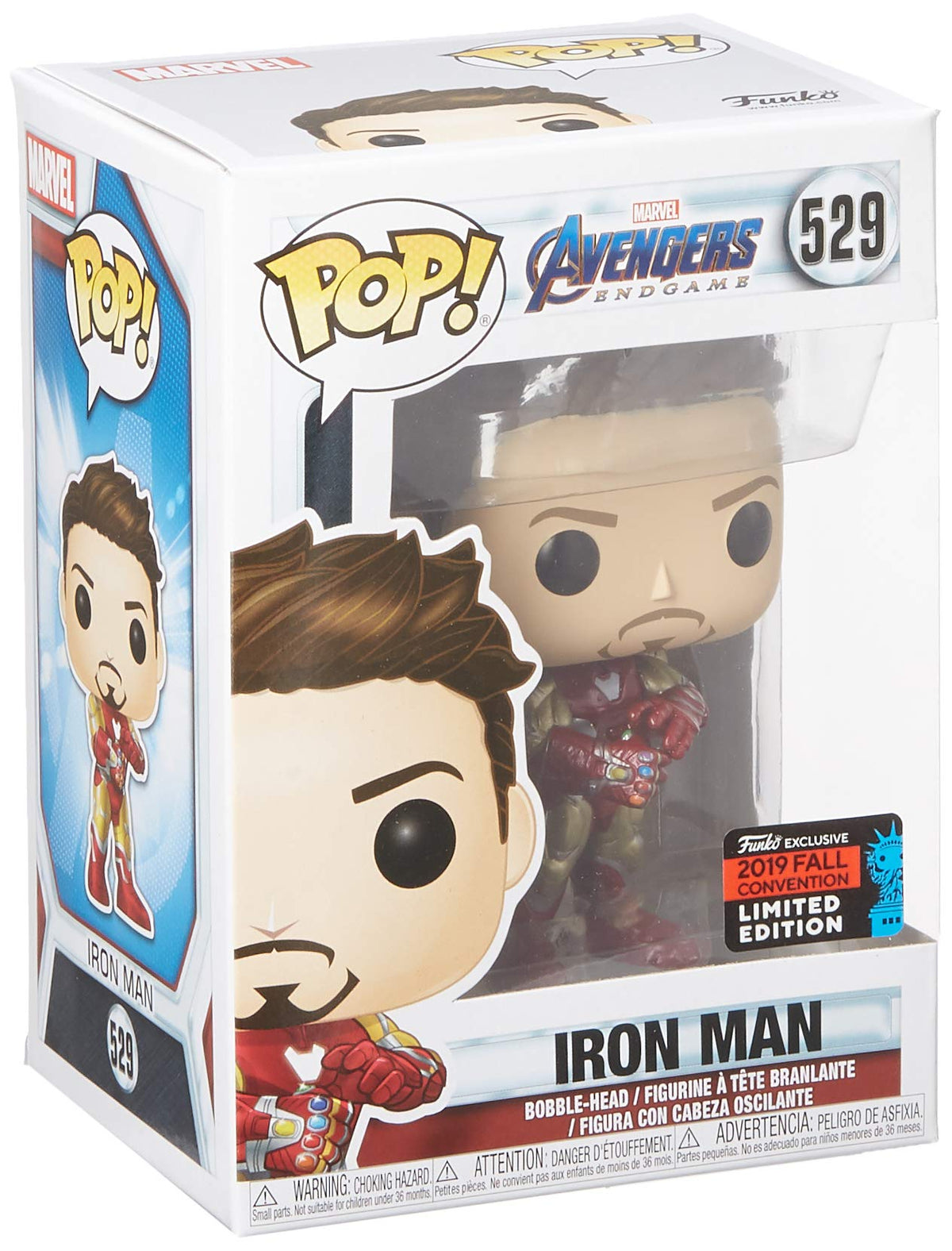 Funko Pop! Avengers Endgame: Iron Man (2019 Fall Convention) #529