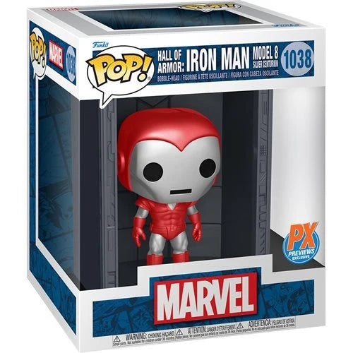 Funko Pop! Marvel: Iron Man Model 8 (PX Previews Exclusive) #1038