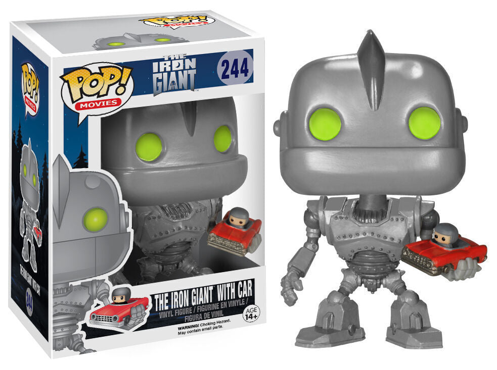 Funko Pop! The Iron Giant with car #244