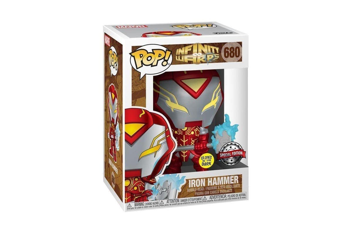 Funko Pop! Infinity Warps: Iron Hammer (Glows) [Special Edition] #680