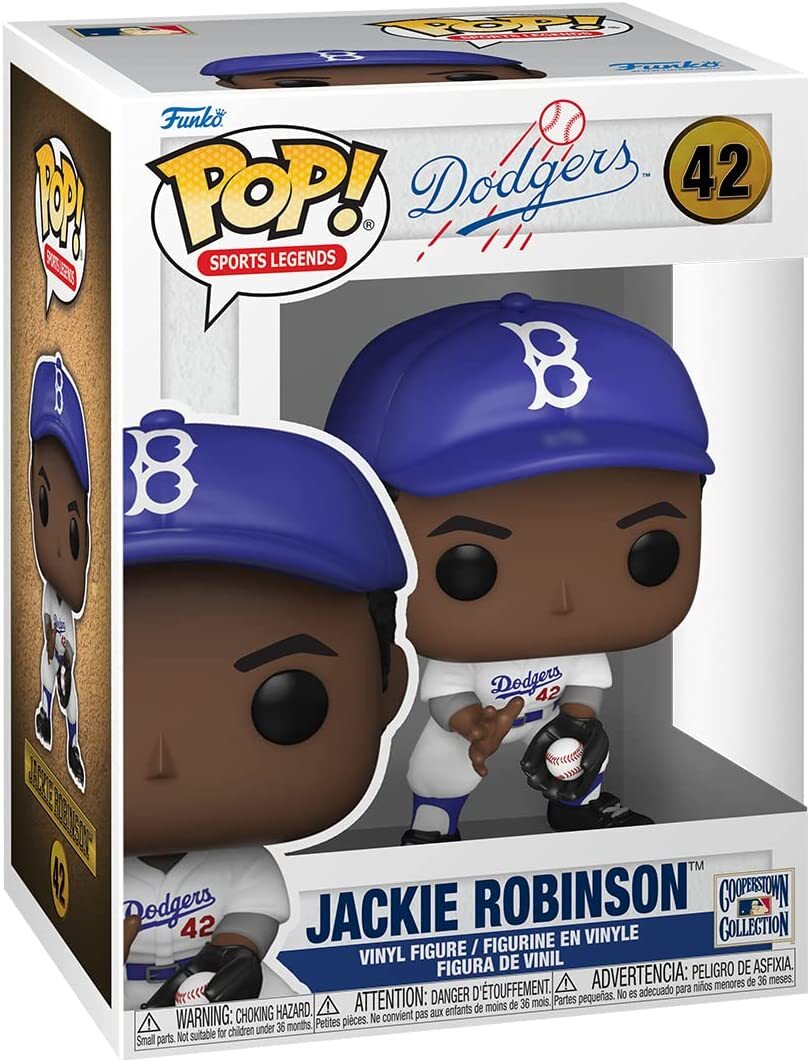 Funko Pop! Dodgers: Jackie Robinson #42