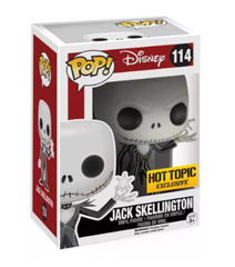 Jack Skellington Funko Pop 114 Hot Topic Nightmare Before Christmas