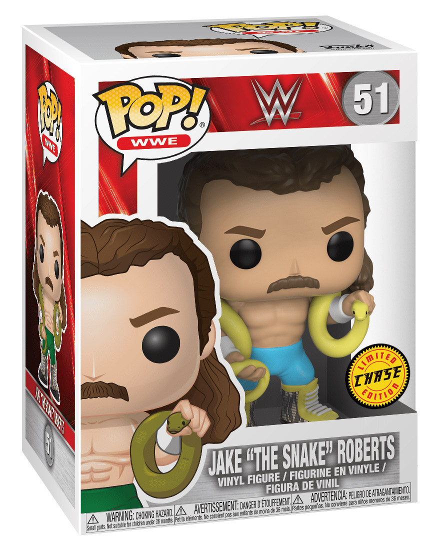 Funko Pop! WWE: Jake "The Snake" Roberts (Chase) #51
