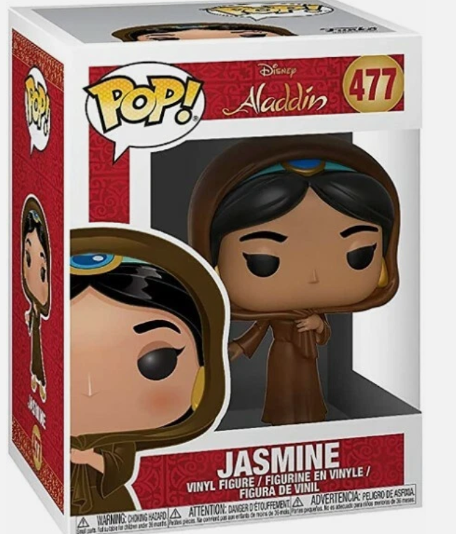 Funko POP #477 Disney Aladdin Jasmine in Disguise Figure