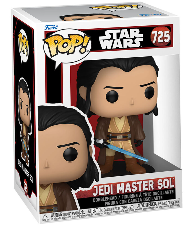STAR WARS  -  SW: THE ACOLYTE  # 725  -  POP! VINYL FIGURE OF JEDI MASTER SOL