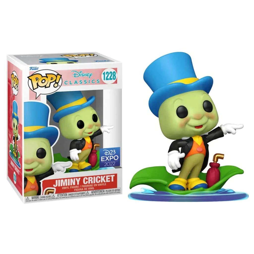 Funko Pop! Disney Classics: Jiminy Cricket (2022 D23 Expo) #1228