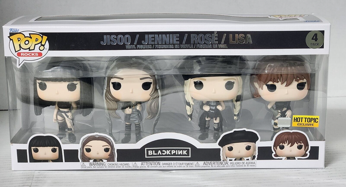 Funko Pop! Jisoo / Jennie / Rosé / Lisa (Hot Topic Exclusive) [4-Pack]