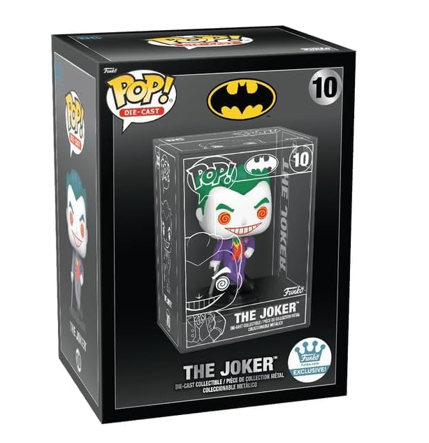Funko Pop! Die-Cast: DC Comics - The Joker Guaranteed Chase Variant