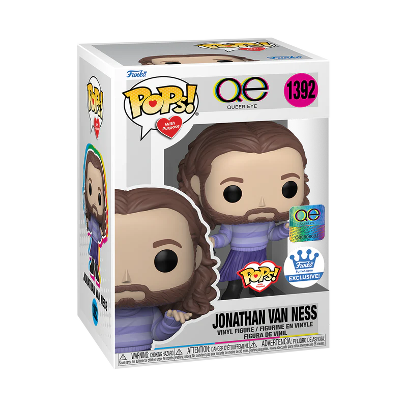 Funko Pop! Jonathan Van Ness (Pops! with Purpose) [Exclusive] #1392