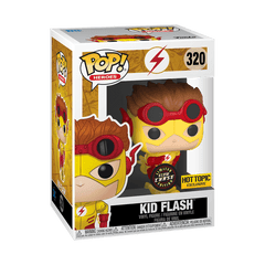 Funko Pop! DC Super Heroes: Kid Flash (Chase) [Hot Topic Exclusive] #320