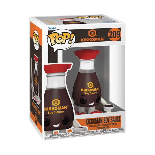 Funko Pop! Kikkoman: Kikkoman Soy Sauce #209 (box damage)