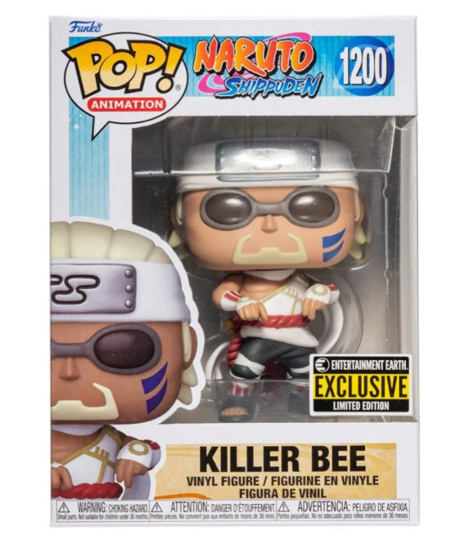 Funko Pop! Naruto: Killer Bee #1200 (Entertainment Earth Exclusive)