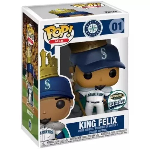 Funko Pop! Seattle Mariners: King Felix (Safeco Field Exclusive) #01