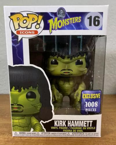 Funko Pop! Kirk Hammett (Exclusive 1008 Pieces) #16