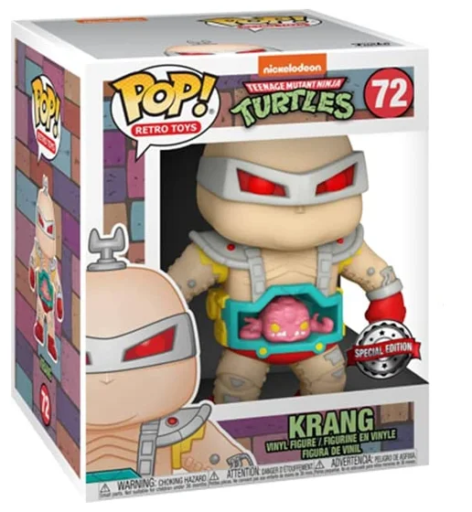 Funko POP! Retro #72 KRANG TMNT Teenage Mutant Ninja Turtles 6 in.