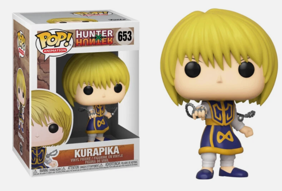 FUNKO POP  ANIME HUNTER X HUNTER KURAPIKA #653