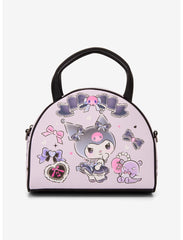 Loungefly Kuromi & Baku Ribbon Dome Crossbody Bag