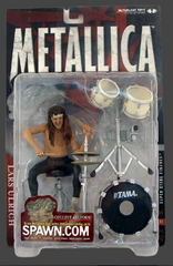 McFarlane Toys Metallica Harvesters of Sorrow Lars Ulrich Action Figure 2001 NIB