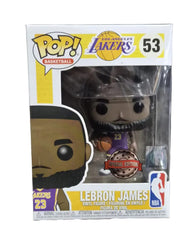Funko Pop! NBA Los Angeles Lakers: LeBron James (Purple Jersey) (Special Edition) #53