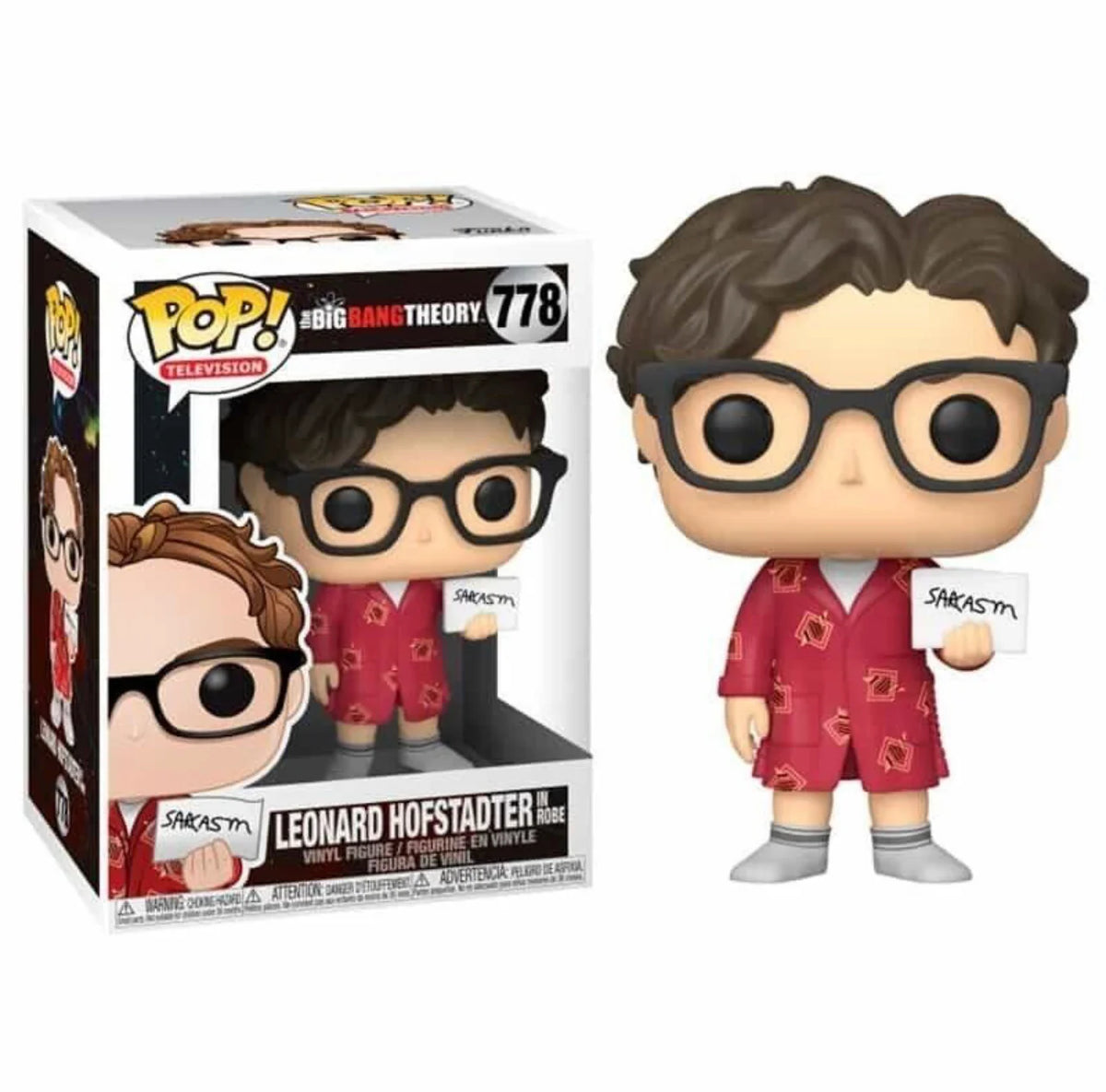 Funko Pop! Leonard Hofstadter in Robe #778