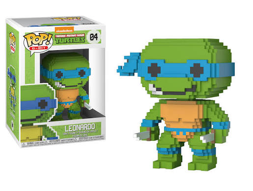 Funko Pop! Teenage Mutant Ninja Turtles: Leonardo (8-Bit) #04