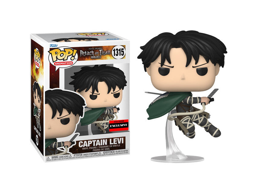 Funko Pop! Captain Levi (AAA Anime Exclusive) #1315