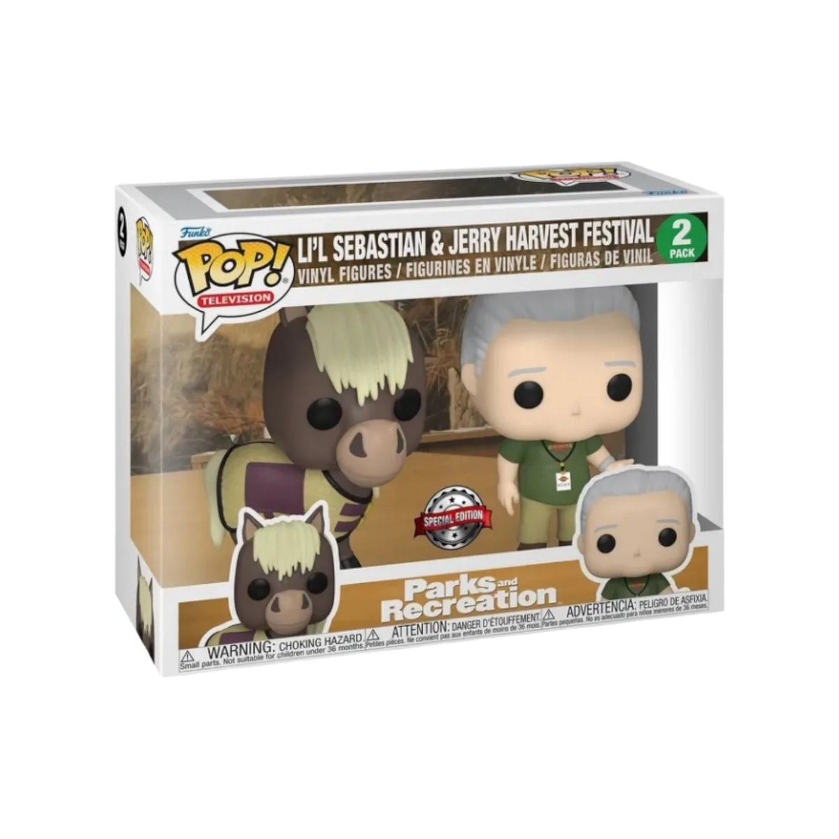 Funko Pop! Li'l Sebastian & Jerry Harvest Festival (2 Pack) [Special Edition]