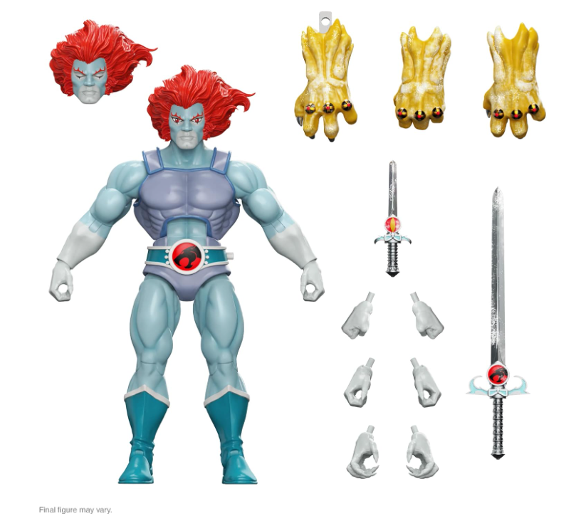 Super7 ULTIMATES! Thundercats Lion-O (Hook Mountain Ice) - 7" Thundercats Action Figure with Accessories