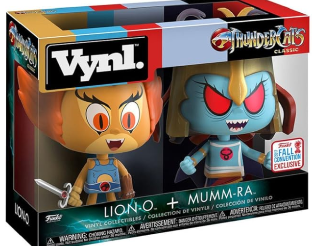 Funko Lion-O & Mumm-Ra (2017 Fall Con Exclusive) Vynl. x Thundercats Vinyl