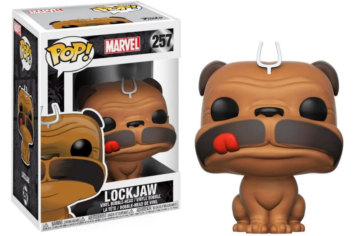 Funko Pop! Lockjaw #257 (Minor Shelf wear)
