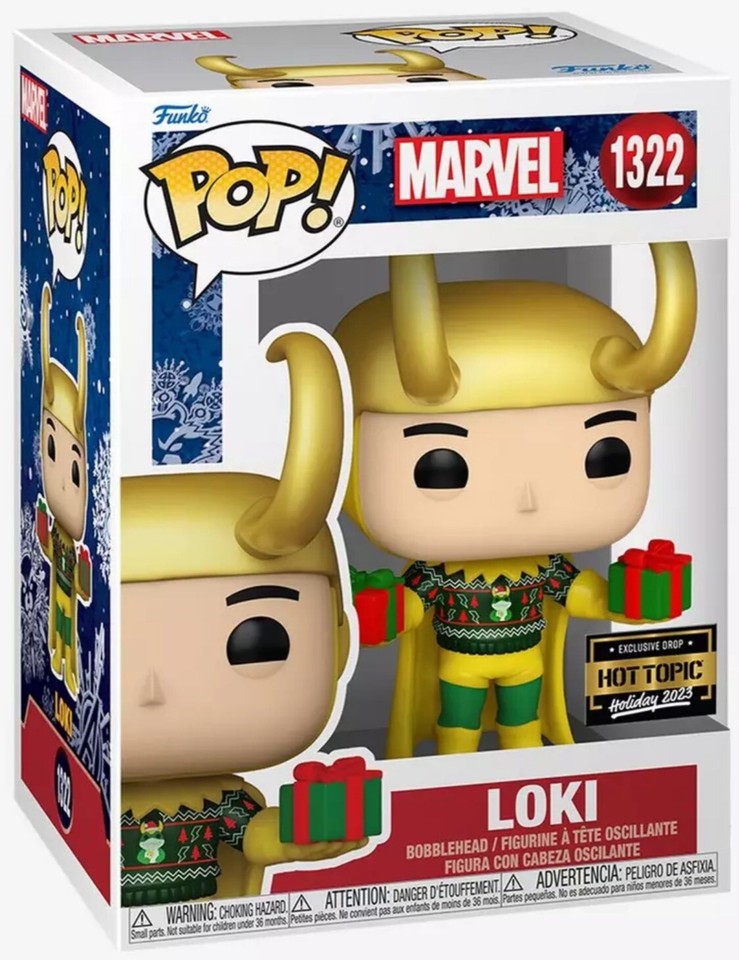 Funko Pop! Loki (2023 Hot Topic Exclusive) #1322
