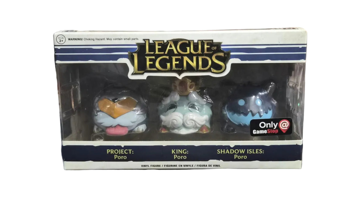 Funko League of Legends: Poro 3 pack (GameStop Exclusive)