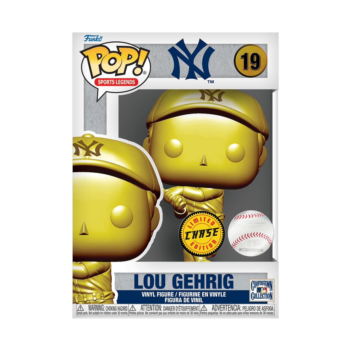Funko Pop! Lou Gehrig (Chase) #19