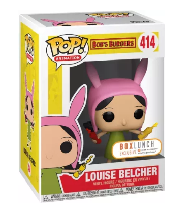 Funko Pop! Bob’s Burgers – Louise Belcher #414 Box Lunch Exclusive!