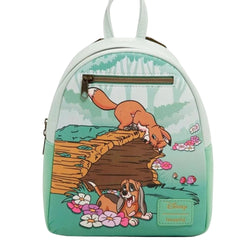 Loungefly Disney The Fox and The Hound Playful Buds Mini Backpack