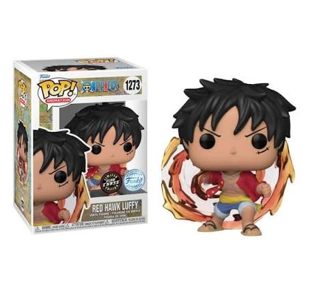 Funko Pop! One Piece: Red Hawk Luffy (Glow Chase) (Special Edition) #1273