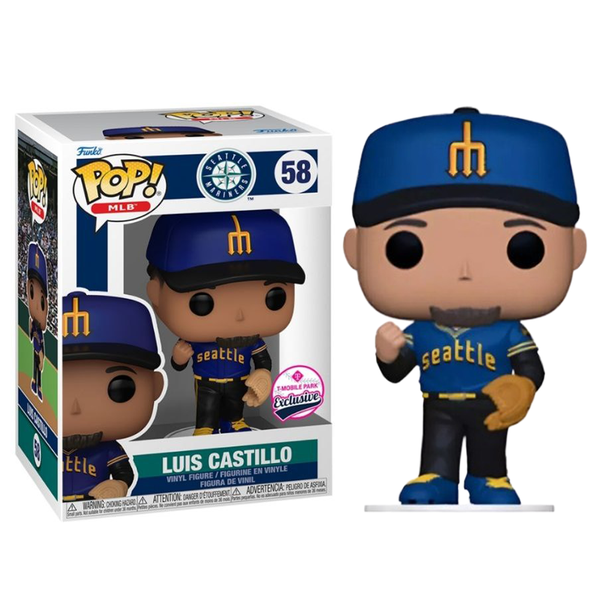 Funko Pop! Seattle Mariners: Luis Castillo (T-Mobile Park Exclusive) #58