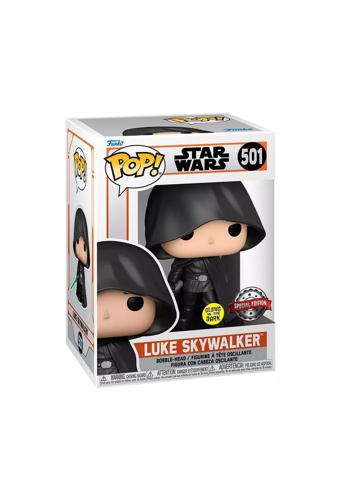 Funko Pop! Star Wars: Luke Skywalker (Glows) [Special Edition] #501
