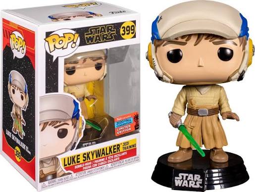 Funko Pop! Star Wars: Luke Skywalker (Jedi Training) (2020 Fall Convention) #399