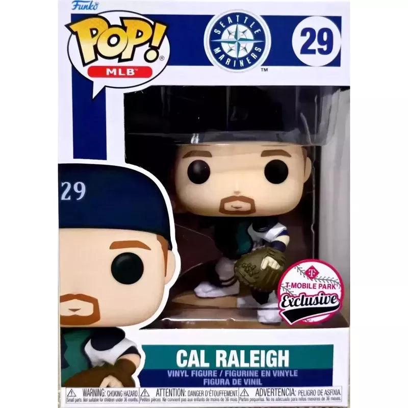 Funko Pop Cal Raleigh T-Mobile Park Exclusive number 29 boxed figure