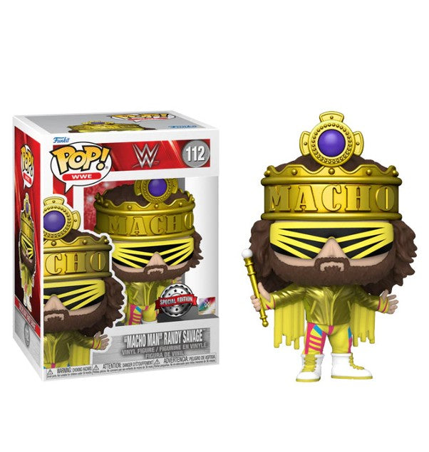 Funko Pop! WWE: "Macho Man" Randy Savage (Special Edition) #112