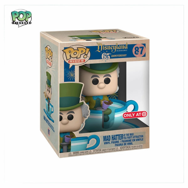 Funko Pop! Disneyland: Mad Hatter at the mad tea party attraction (Target Exclusive) #87